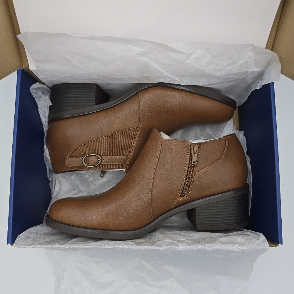 NIB White Mountain Cuisine Shooties/Booties, Brown, Women's 9.5M - Picture 14 of 16